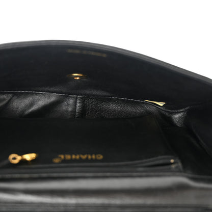Chanel Shiny Crocodile Evening Flap Black 5 of 10