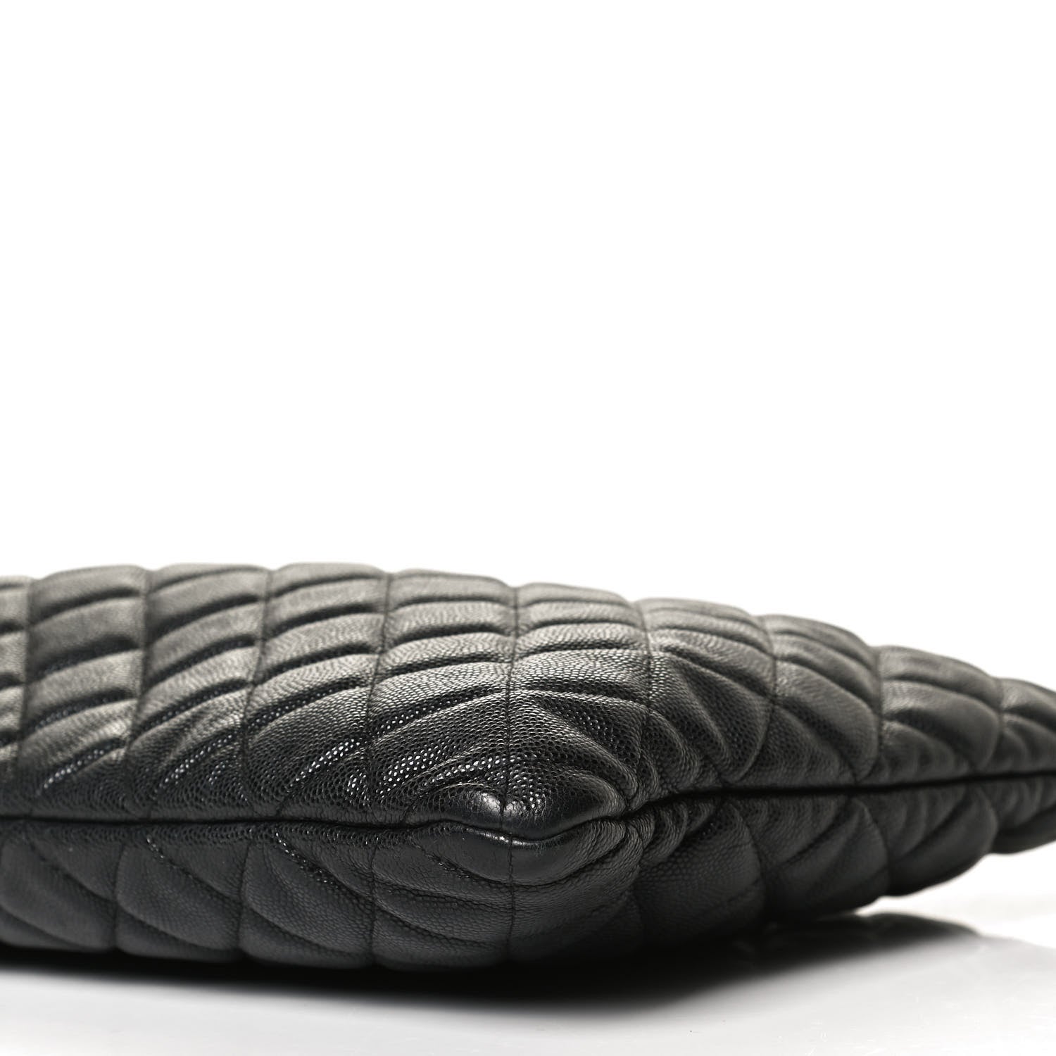 Chanel Caviar Quilted Large Cosmetic Case Black 11 of 14