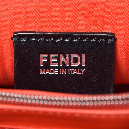 Fendi Vitello Elite Patches Petite 2Jours Tote Papavero 6 of 12