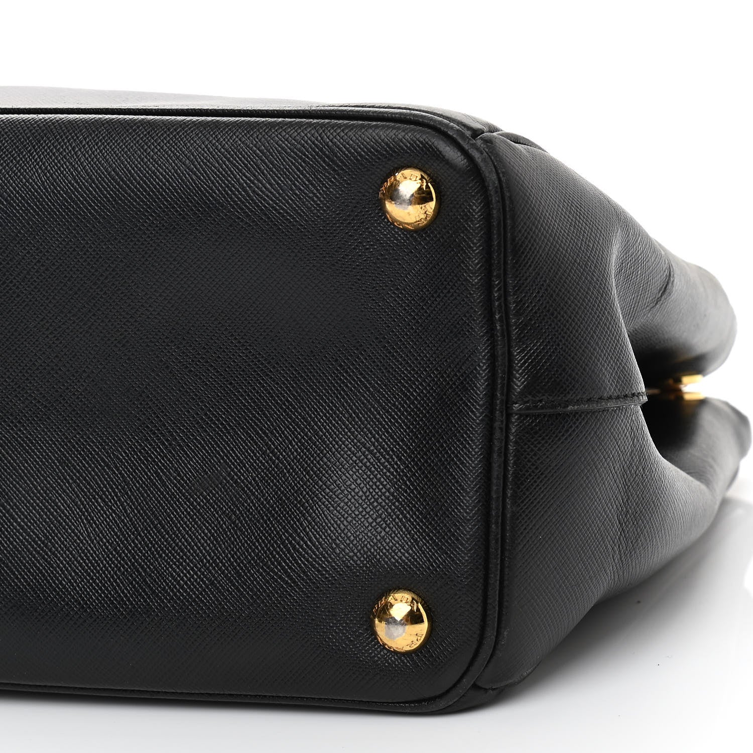 Prada Saffiano Small Galleria Double Zip Tote Black 12 of 13