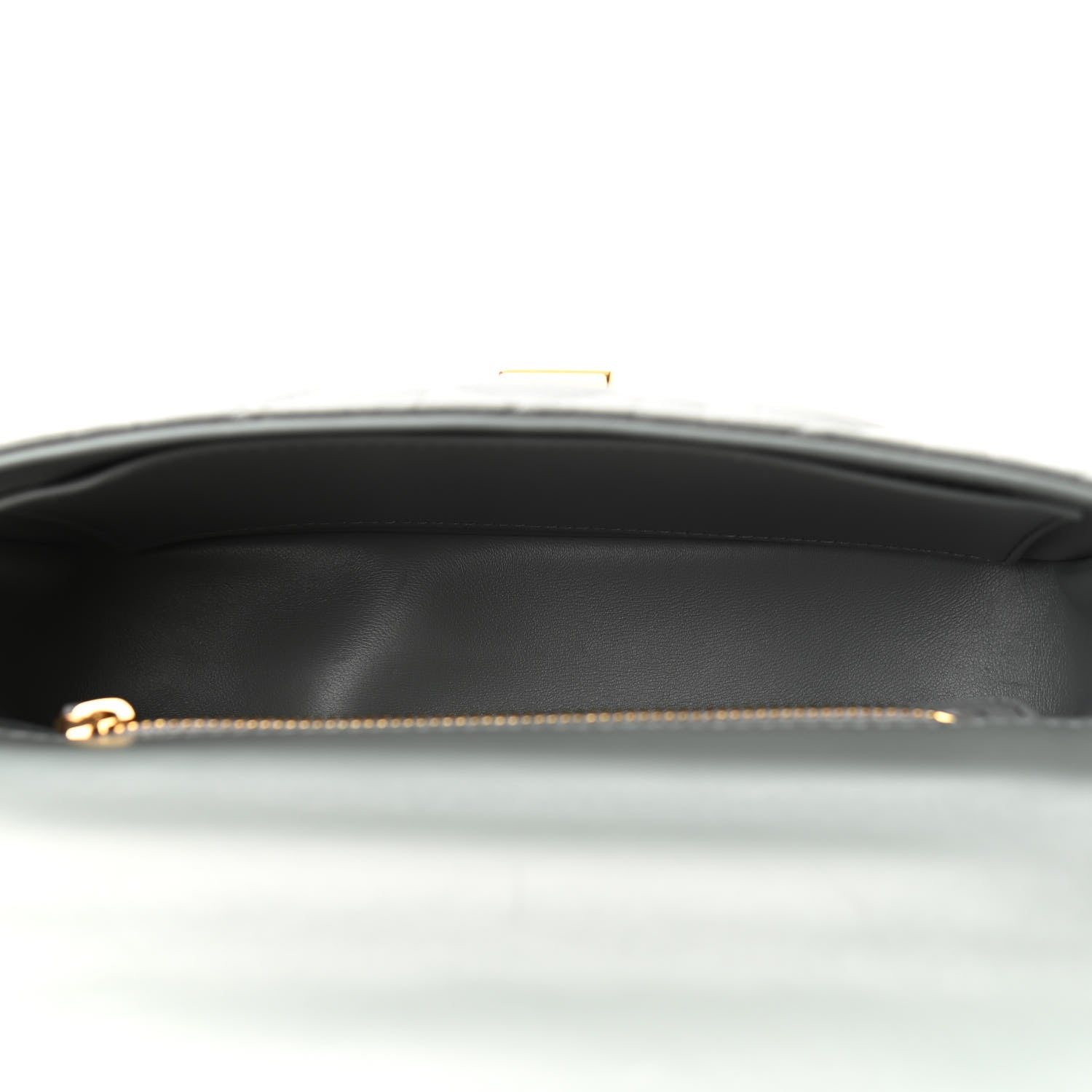 Christian Dior Calfskin Cannage Small Caro Bag Grey 5 of 11
