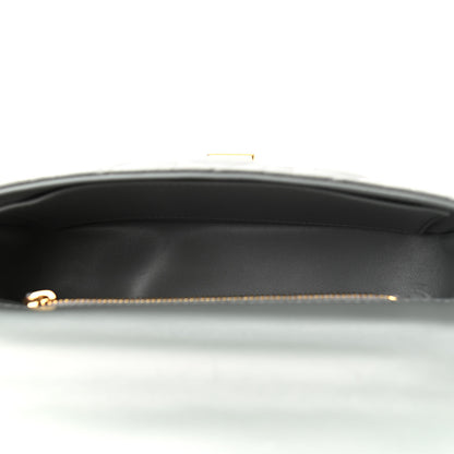 Christian Dior Calfskin Cannage Small Caro Bag Grey 5 of 11