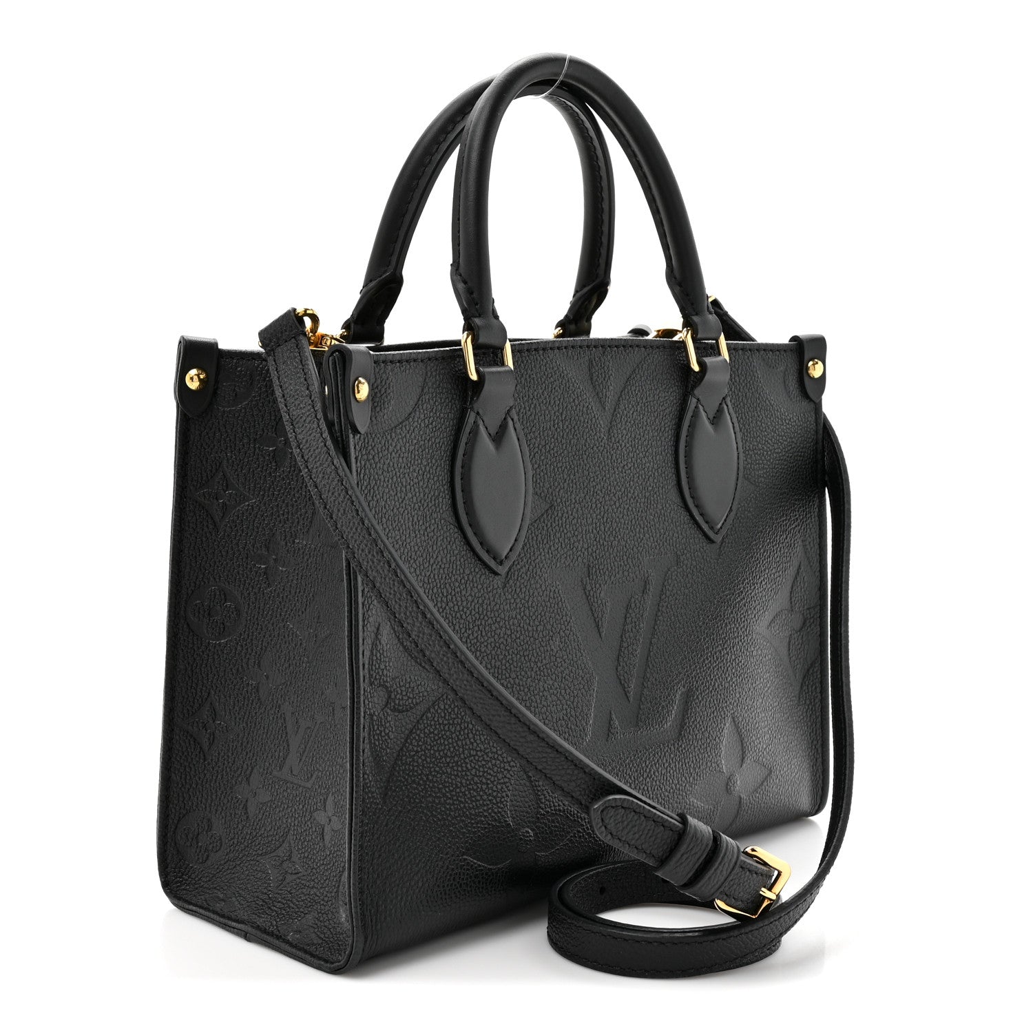 Louis Vuitton Empreinte Monogram Giant Onthego PM Black 3 of 11