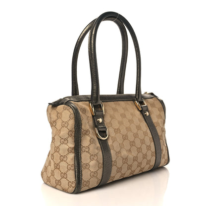 Gucci Monogram Small Abbey Boston Dark Brown 2 of 10