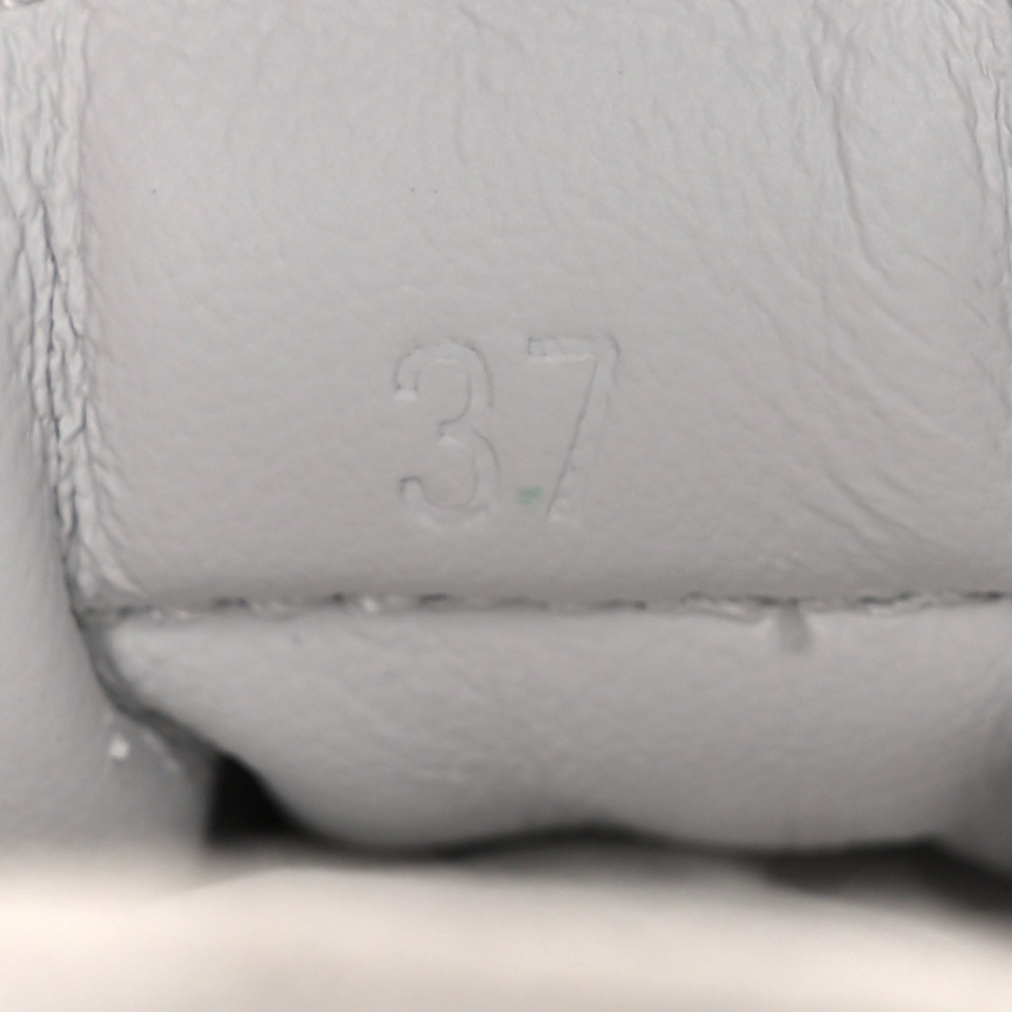 Suede Goatskin Jet Sneakers 37 Gris Nuage White