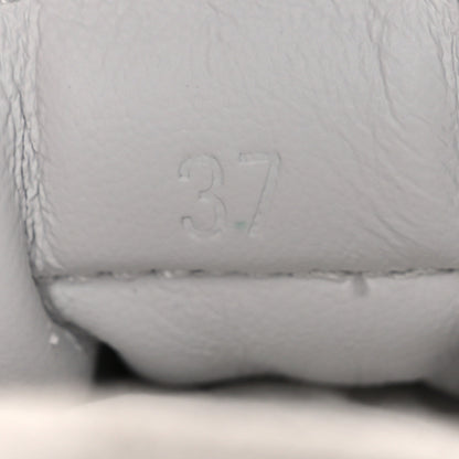 Hermes Suede Goatskin Jet Sneakers 37 Gris Nuage White 10 of 11