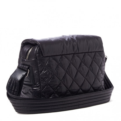Chanel Nylon Small Coco Cocoon Messenger Bag Black 3 of 9
