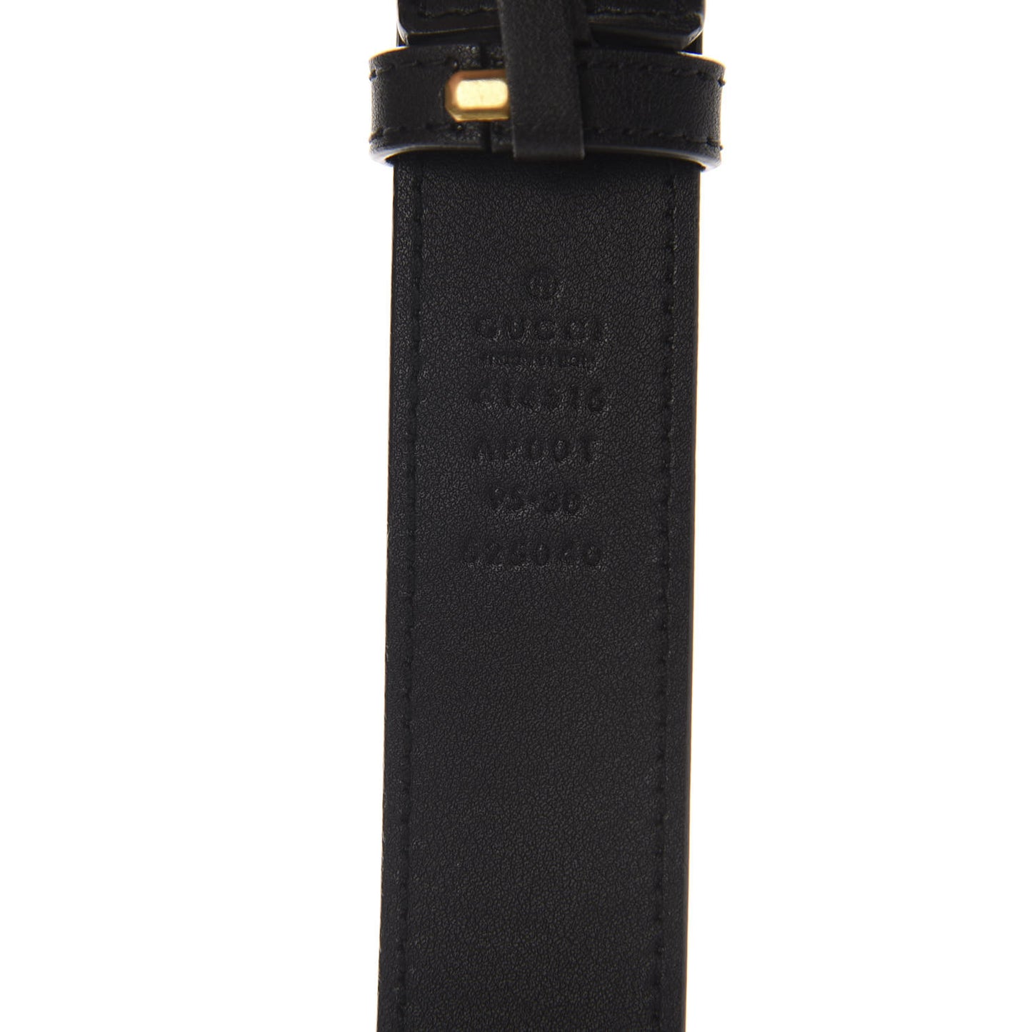 Calfskin Double G 30mm Belt 95 38 Black