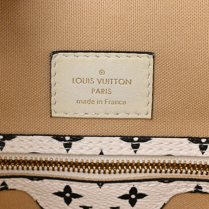 Louis Vuitton Monogram Giant Neverfull MM Kaki 6 of 9
