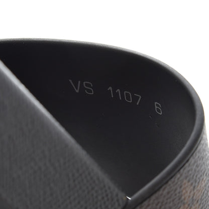 Louis Vuitton Rubber Monogram Mens Waterfront Mules 6 Macassar 9 of 9