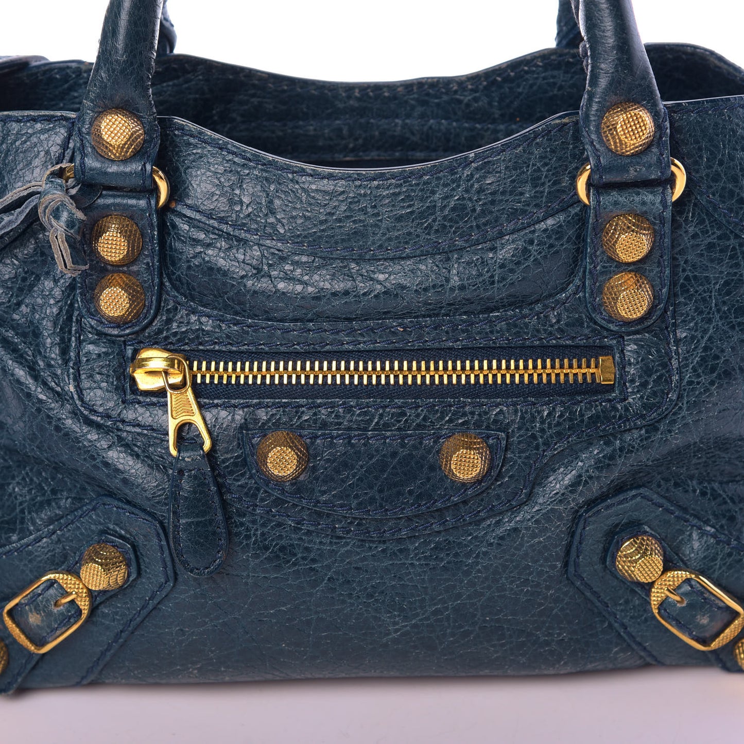 Agneau Giant 12 Gold Hardware Mini City Bleu Mineral