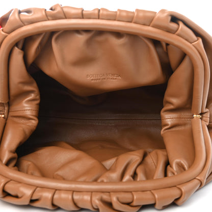 Bottega Veneta Smooth Butter Calf The Pouch Oversized Clutch Cammello 4 of 4