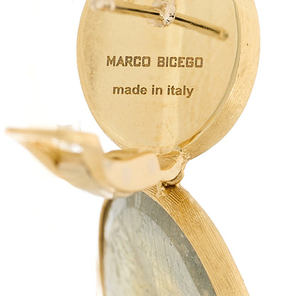 Marco Bicego 18K Yellow Gold Yellow Green Sapphire Drop Earrings 4 of 4