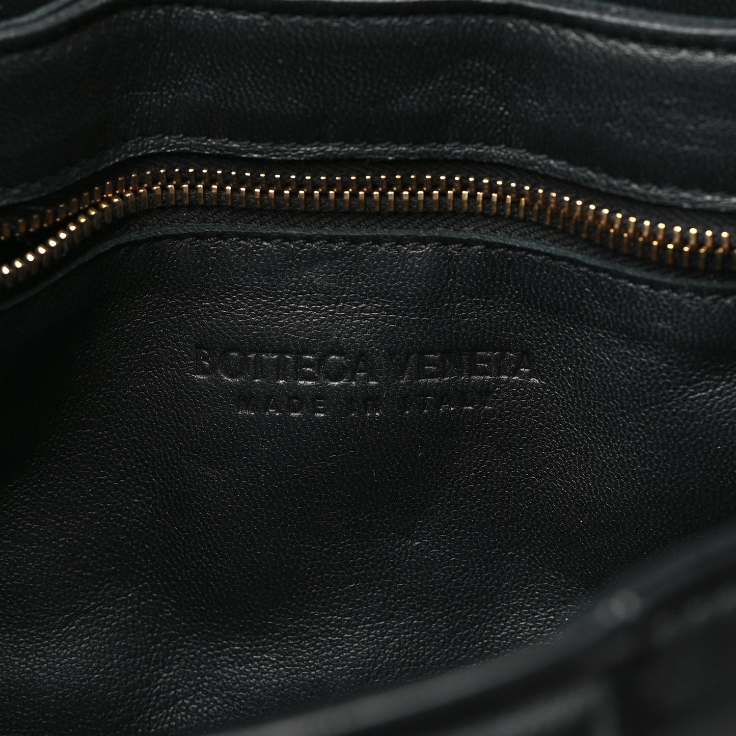 Nappa Maxi Intreccio Padded Cassette Crossbody Bag Black