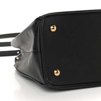 Prada Saffiano Lux Medium Tote Black 8 of 10