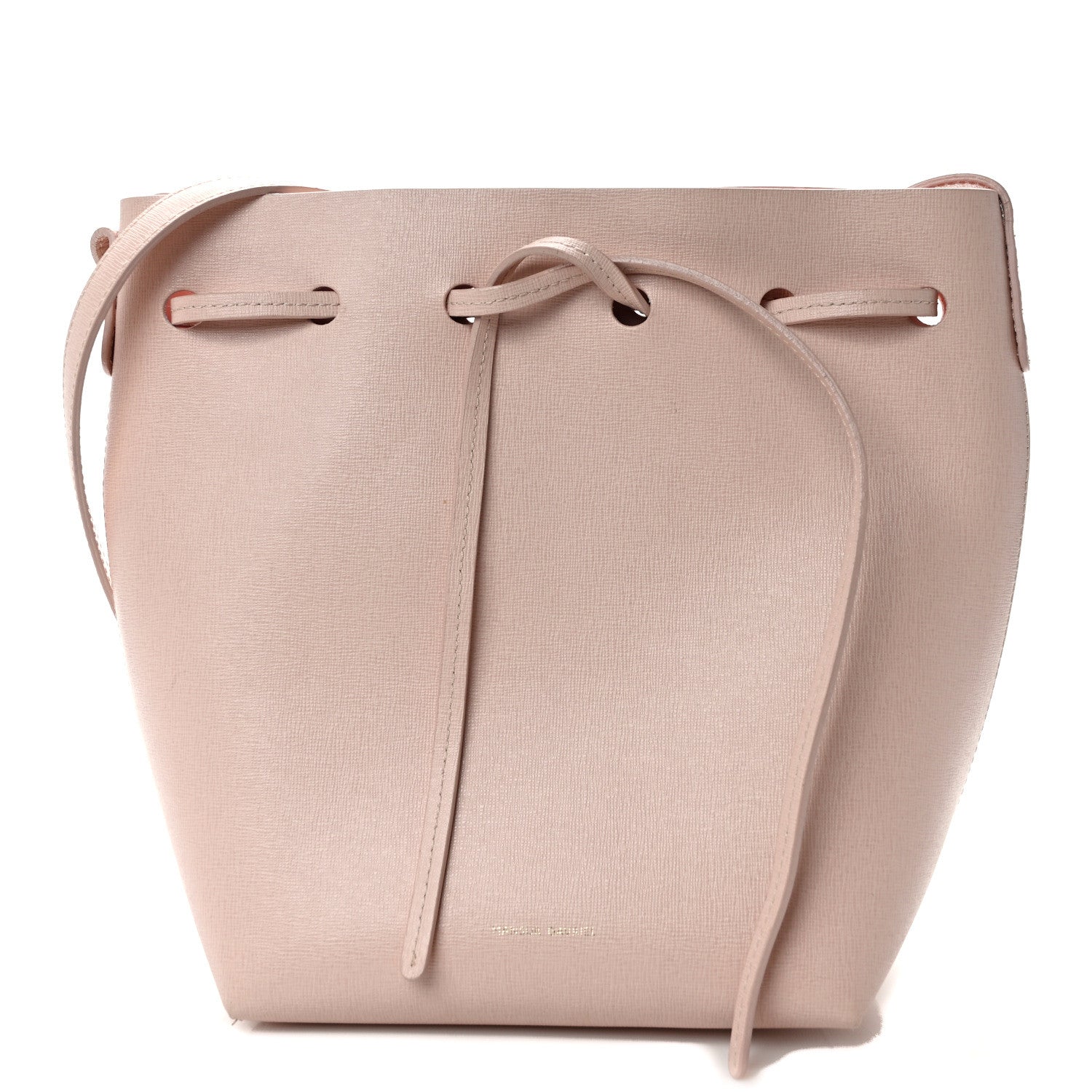 Mansur Gavriel MANSUR GAVRIEL Saffiano Mini Bucket Bag Rosa 1 of 14