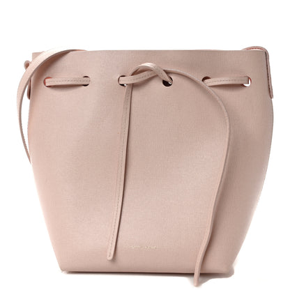 Mansur Gavriel MANSUR GAVRIEL Saffiano Mini Bucket Bag Rosa 1 of 14