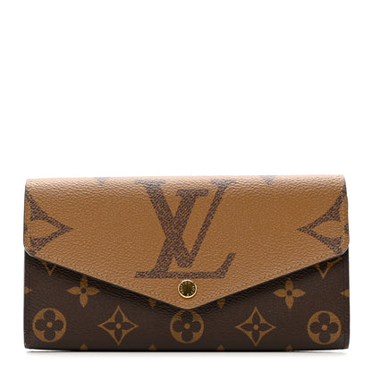 Louis Vuitton Reverse Monogram Giant Sarah Wallet 1 of 7