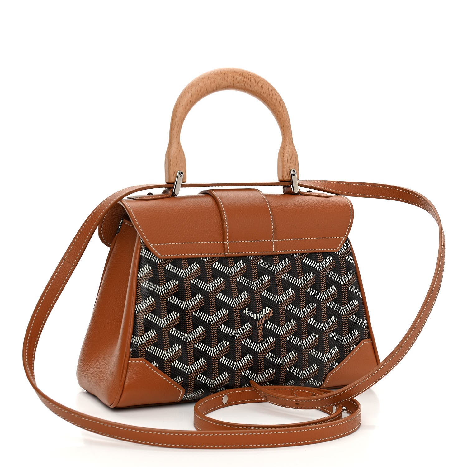 Goyard Goyardine Mini Saigon Black Gold 3 of 10