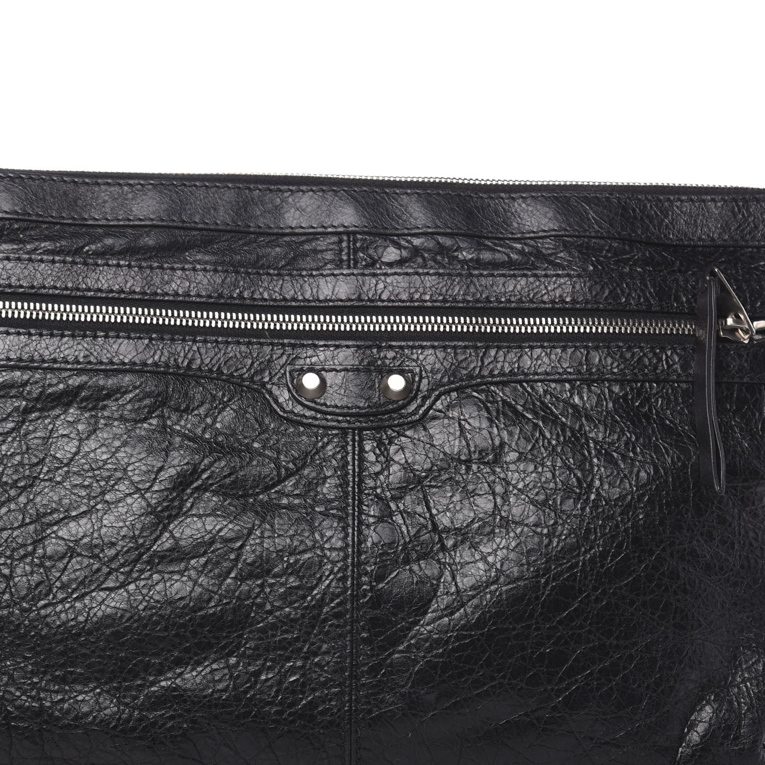 Balenciaga Agneau Arena Classic Hardware Large Clip Black 10 of 10