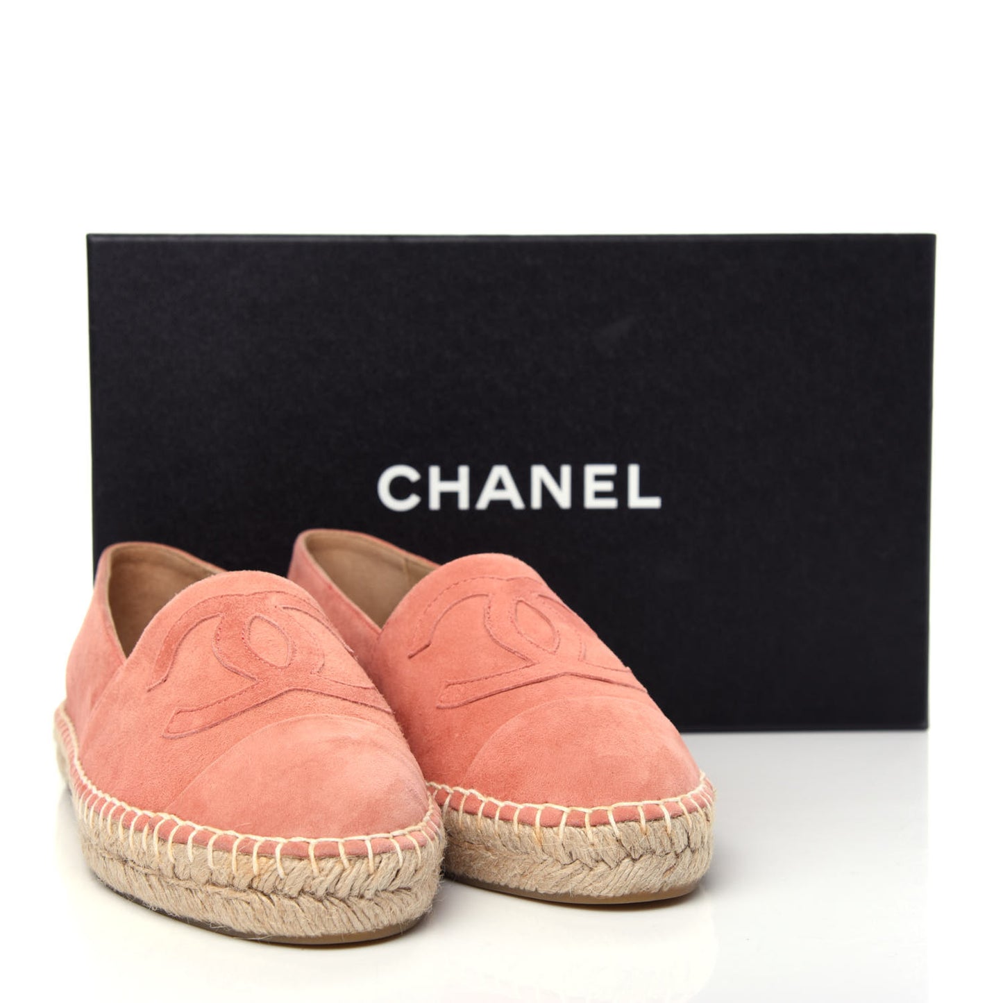 Suede CC Espadrilles 37 Pink