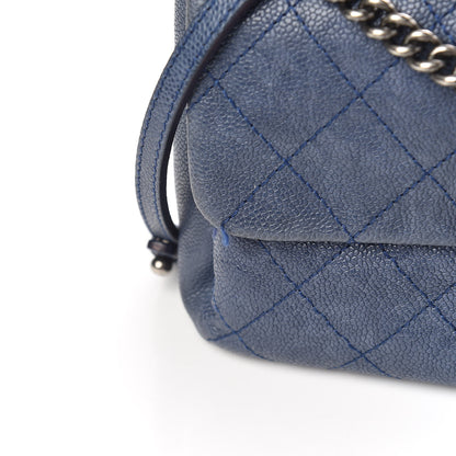 Chanel Caviar Quilted Medium Simply CC Flap Blue 11 of 11