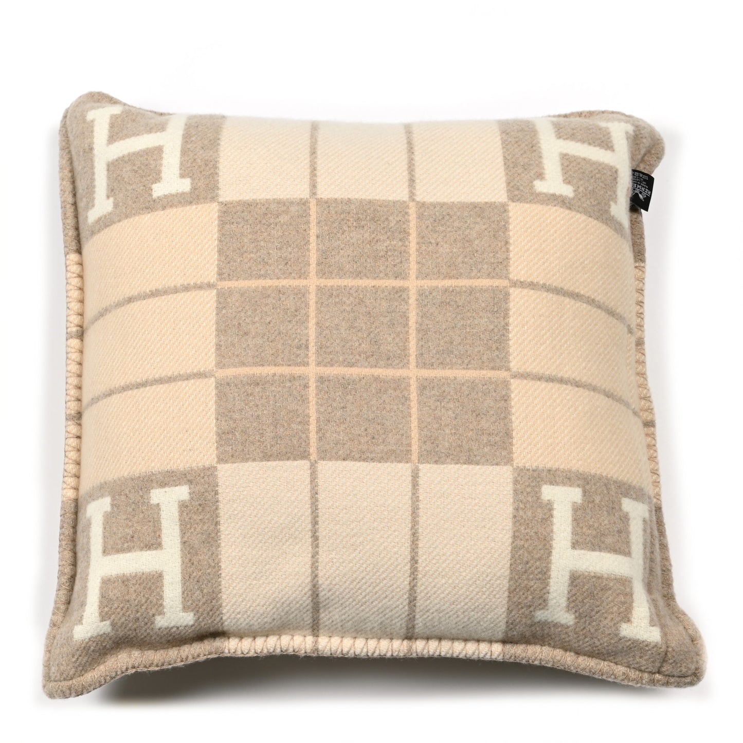 Wool Cashmere Avalon III Pillow PM Coco Camomille