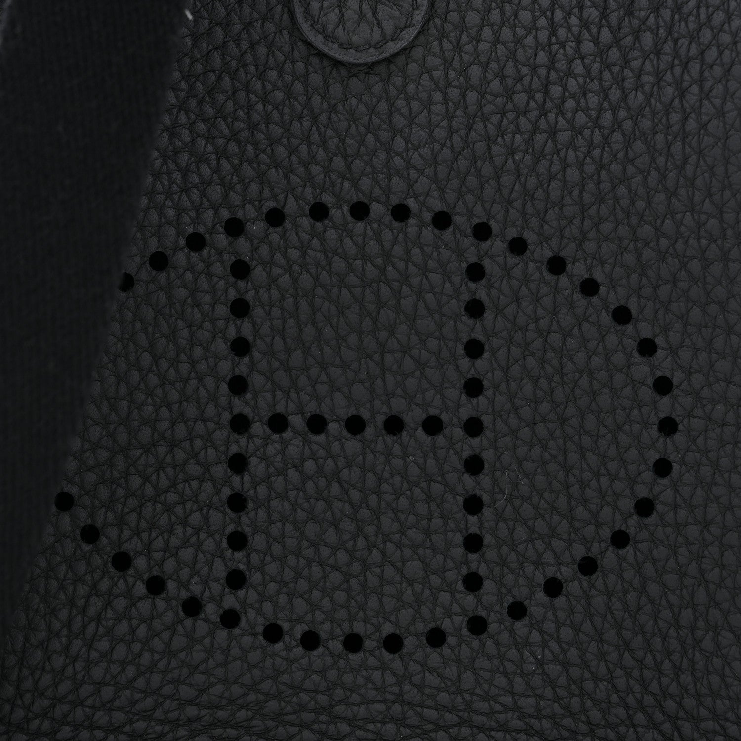 Hermes Taurillon Clemence Evelyne TPM Black 8 of 11