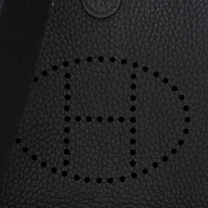 Hermes Taurillon Clemence Evelyne TPM Black 8 of 11