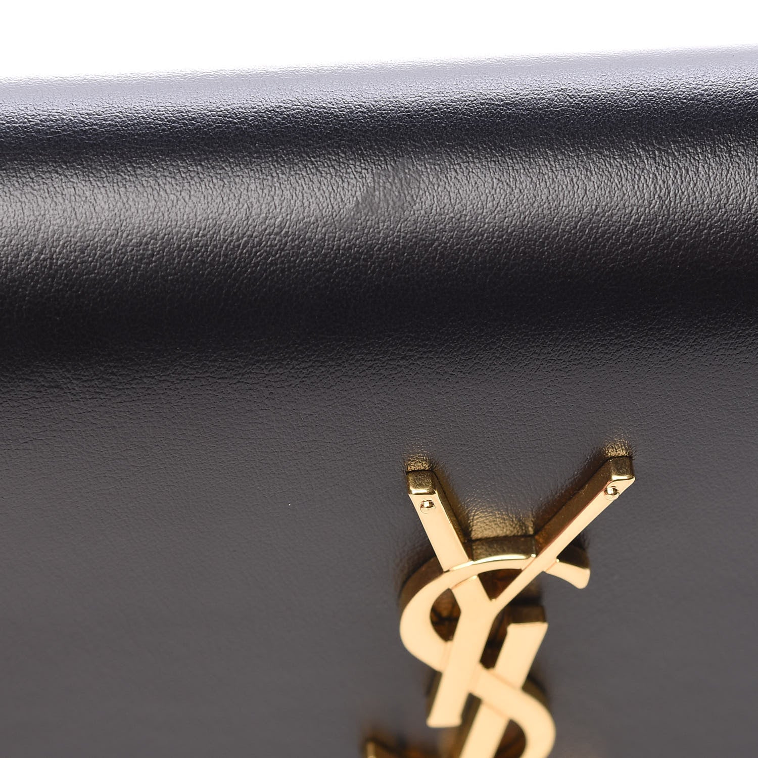 Saint Laurent Smooth Calfskin Monogram Kate Belt Bag Black 10 of 10