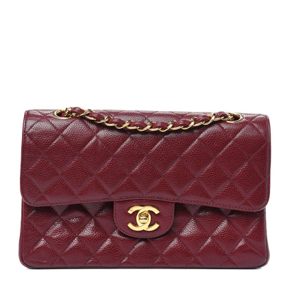 Chanel Caviar Quilted Small Double Flap Red 1 of 4
