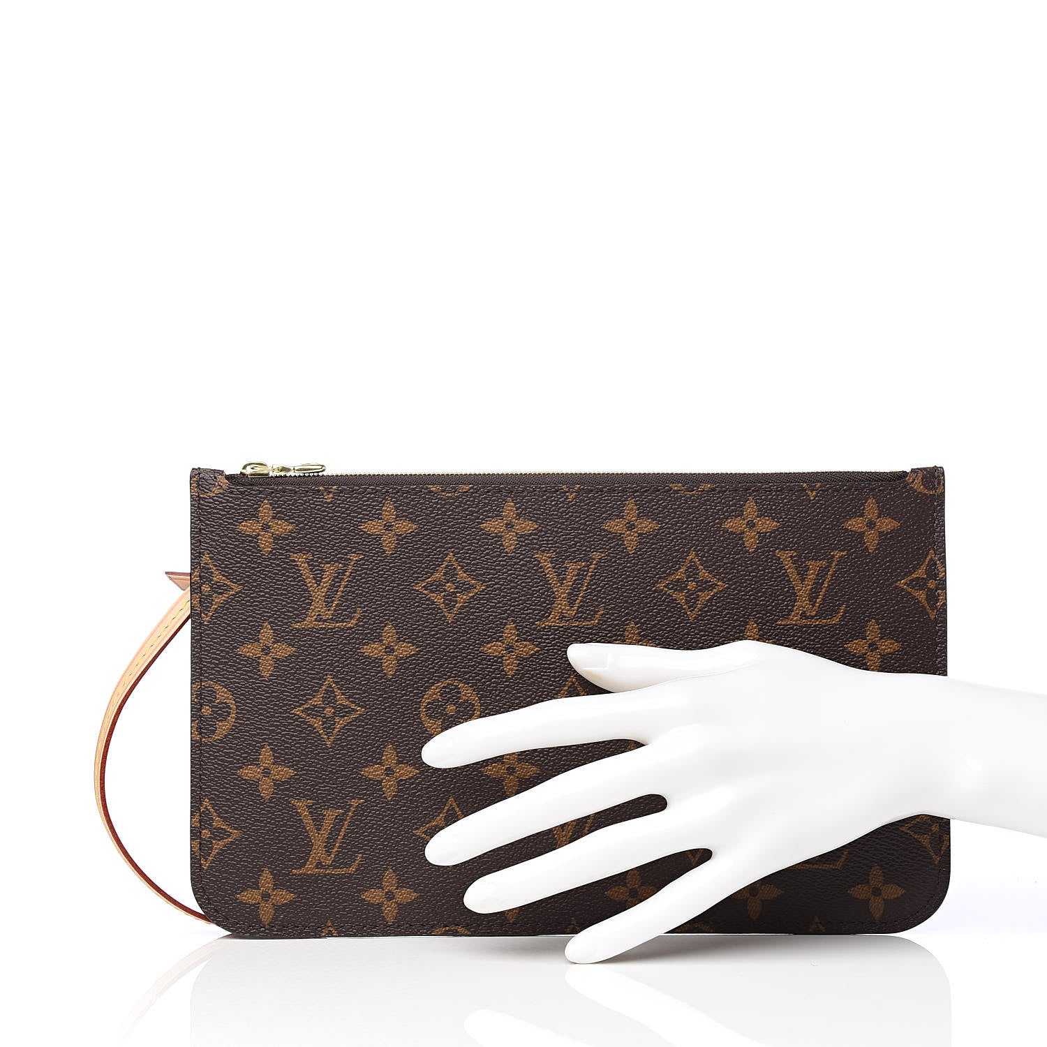 Louis Vuitton Monogram Neverfull MM GM Pochette 2 of 8