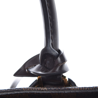 Louis Vuitton Cuir Taurillon Damier Ebene Normandy Black 14 of 15