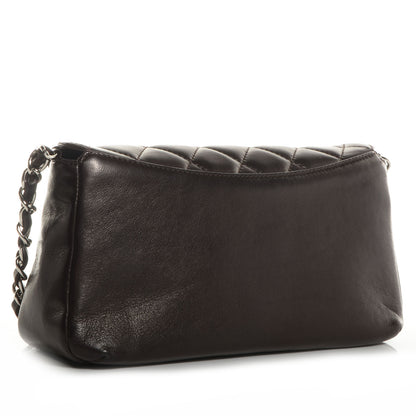 Chanel Lambskin Quilted Shoulder Bag Brown 3 of 8
