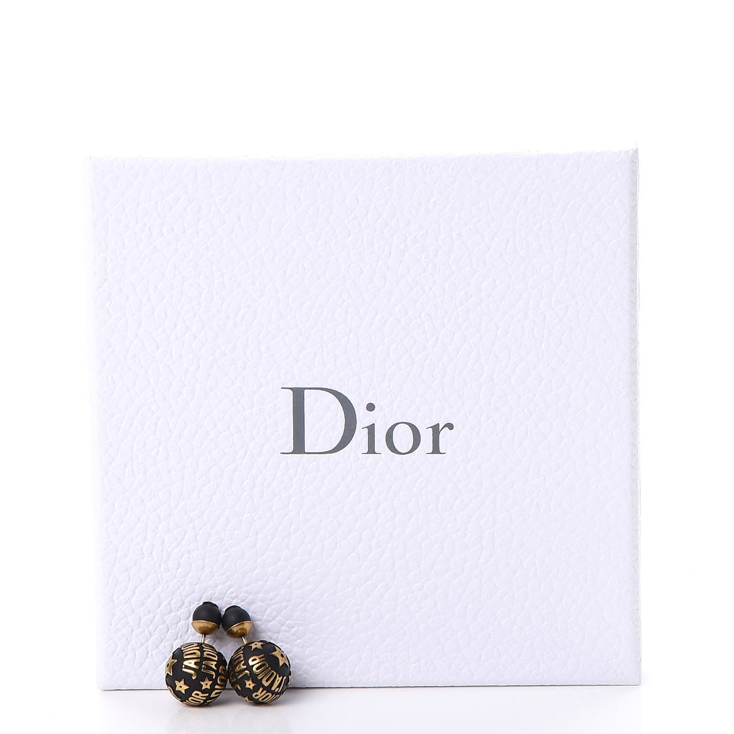 Metal J'Adior Mise En Dior Tribal Earrings Black