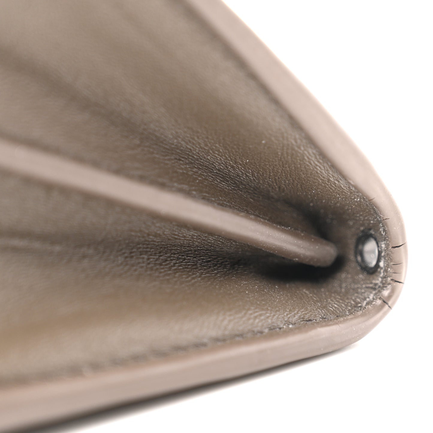 Nappa Intrecciato Zip Around Wallet Mud