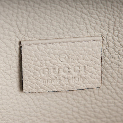 Gucci Soft Pebbled Calfskin Jackie Clutch Off White 8 of 8