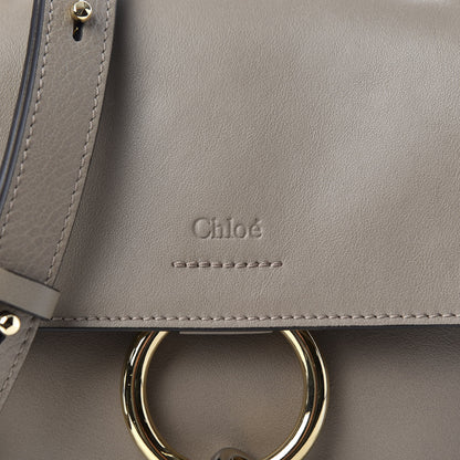 Chloe Calfskin Mini Faye Day Shoulder Bag Motty Grey 16 of 17