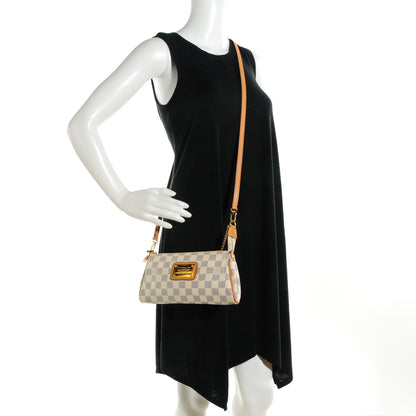Louis Vuitton Damier Azur Eva Clutch 3 of 14