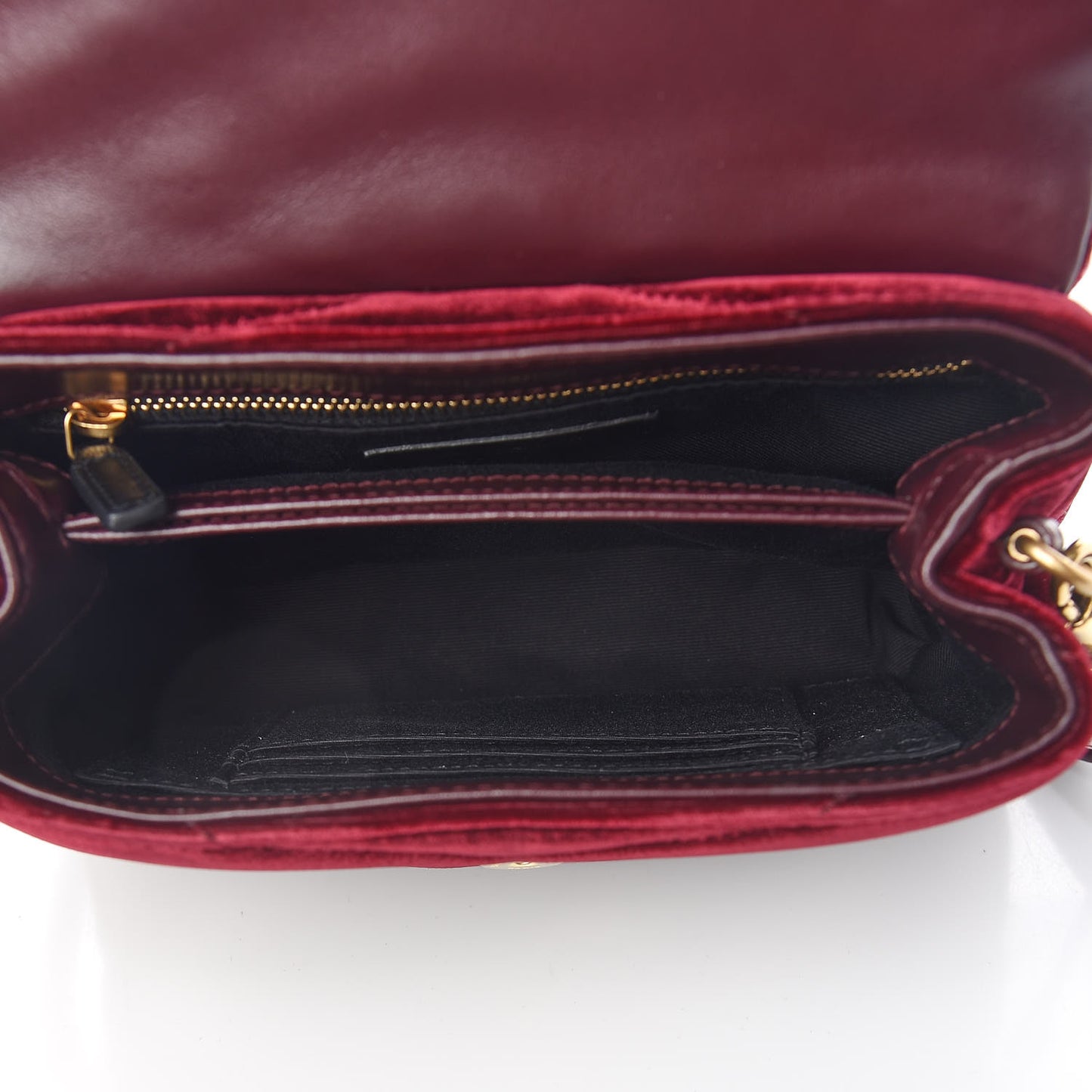 Velvet Y Quilted Monogram Toy Loulou Crossbody Bag French Burgundy