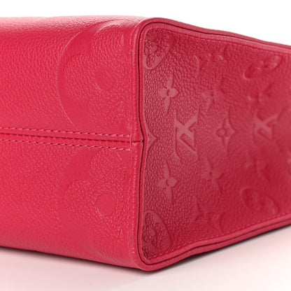Louis Vuitton Empreinte Monogram Giant Onthego PM Freesia 9 of 9