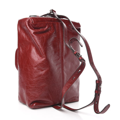 Gucci Fluffy Calfskin Morpheus Convertible Backpack Red 2 of 8