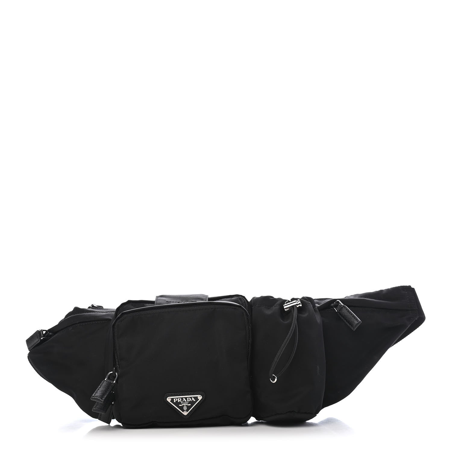 Prada Tessuto Nylon Montagna Belt Bag Black 1 of 9