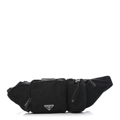 Prada Tessuto Nylon Montagna Belt Bag Black 1 of 9