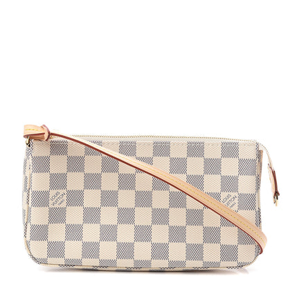 Louis Vuitton Damier Azur Pochette Accessories NM 1 of 9