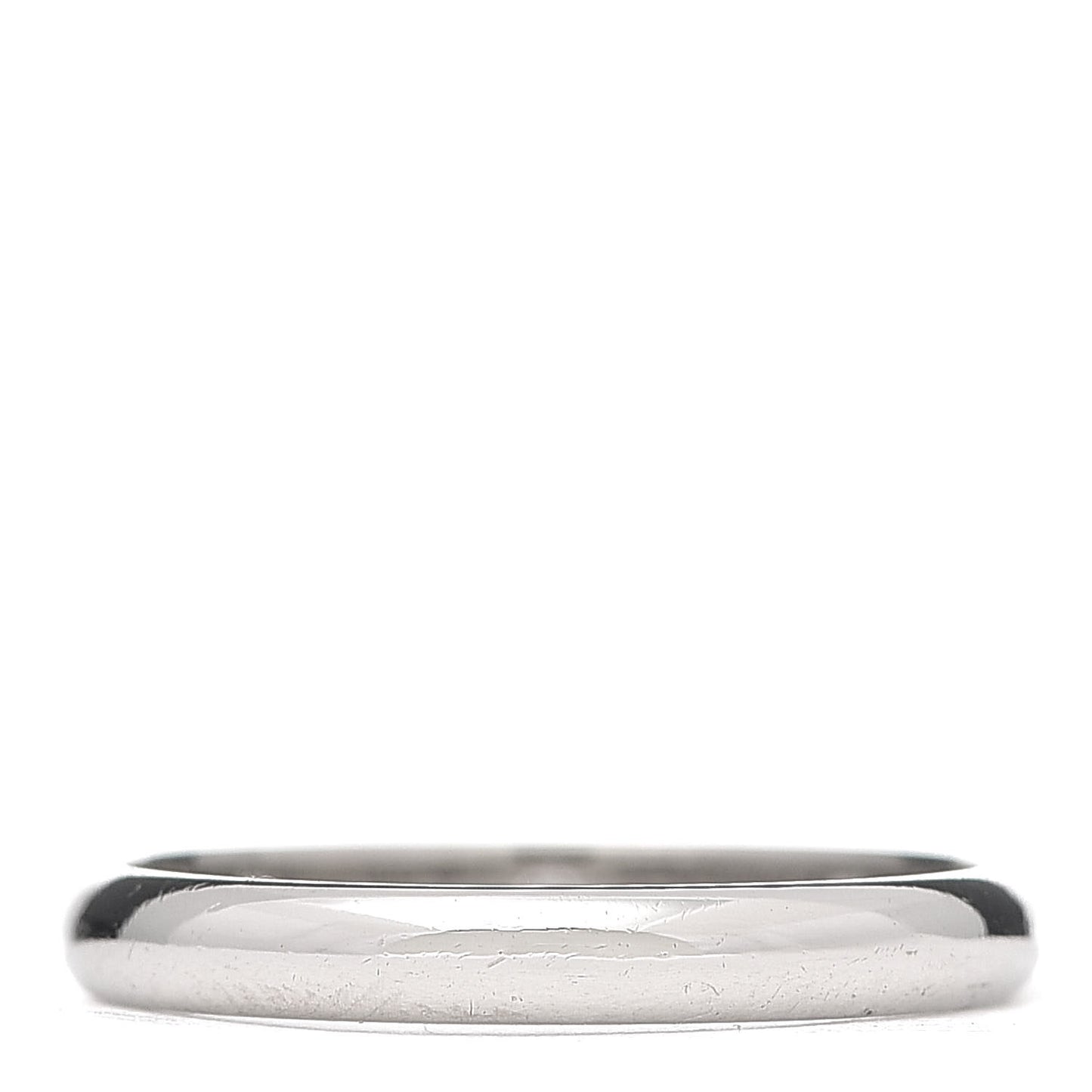 Platinum 3 Diamond 2.6mm 1895 Wedding Band Ring 50 5.25