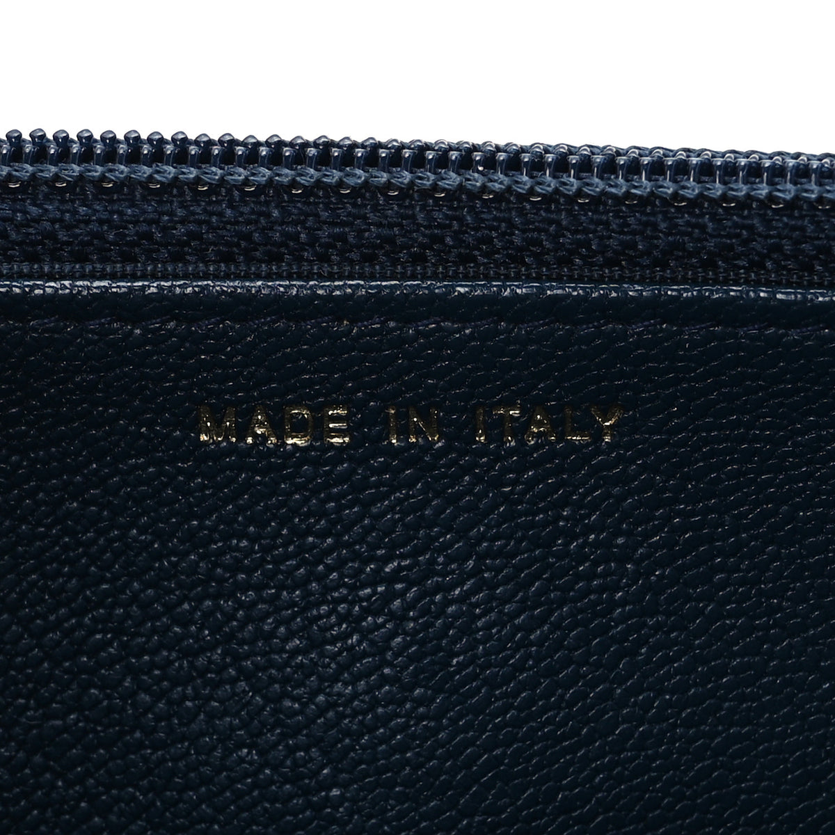 Chanel Patent Goatskin Quilted CC Eyelet Wallet On Chain WOC Blue 7 of 12