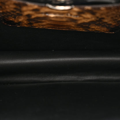 Christian Dior Snakeskin Evening Clutch Brown 6 of 12