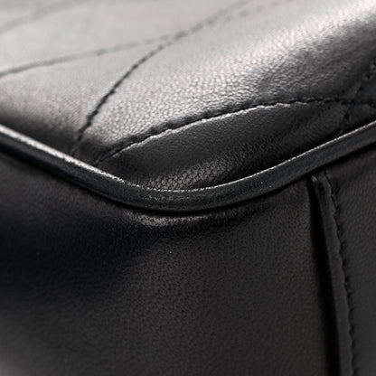 Saint Laurent Lambskin Quilted Le Maillon Chain Strap Crossbody Black 11 of 12