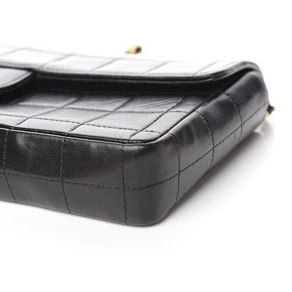Chanel Lambskin East West Chocolate Bar Flap Black 9 of 9